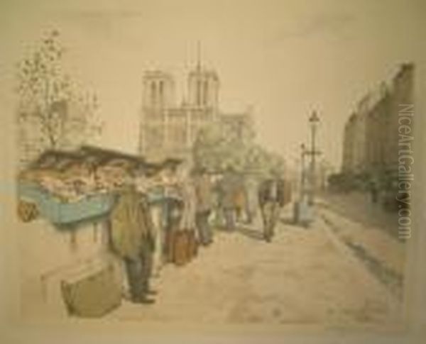 Quai St. Michel, Paris - view 1