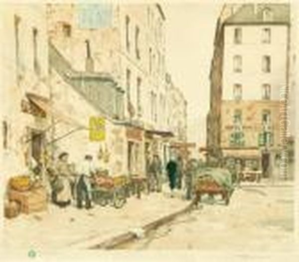 Paris Street Scene - view 1