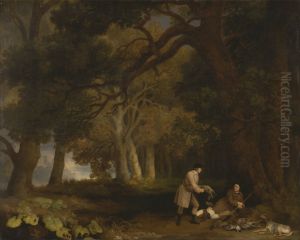 A Repose After Shooting by George Stubbs
