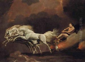 Phaeton and the chariot of the sun by George Stubbs