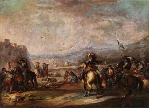 Schlachtenbild by Francesco Simonini