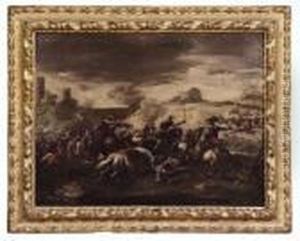 Scena Di Battaglia by Francesco Simonini