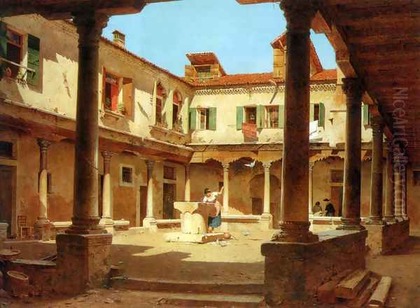 In The Courtyard - view 1