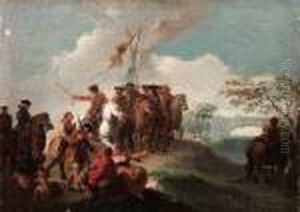 Drappello Di Cavalieri Imperiali by Francesco Simonini