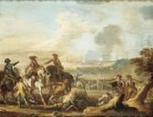 Escena De Batalla by Francesco Simonini