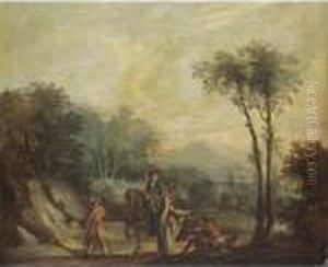Viandanti E Contadini by Francesco Simonini