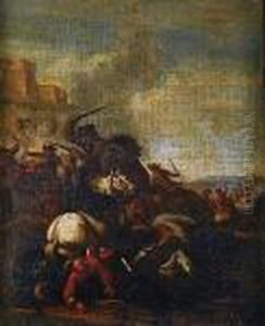 Par De Choques De Caballeria by Francesco Simonini