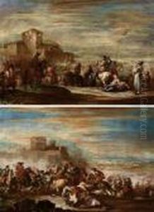 A) Scontro Di Cavallerieb) Dopo La Battaglia