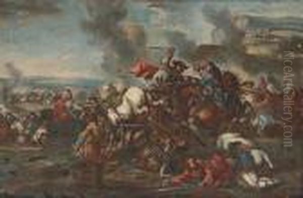 A Cavalry Skirmish - view 1