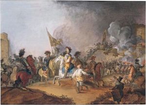 Battle Scene by Francesco Simonini