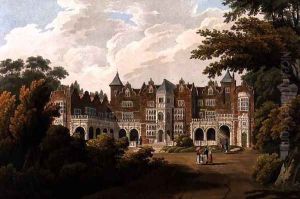 Holland House, the seat of the Right Honourable Lord Holland, engraved by R. Havell and Son