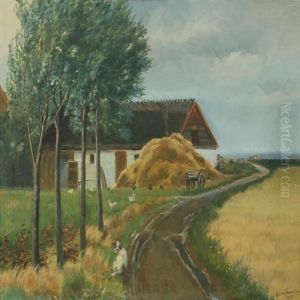 Farm Exterior by Simon Simonson
