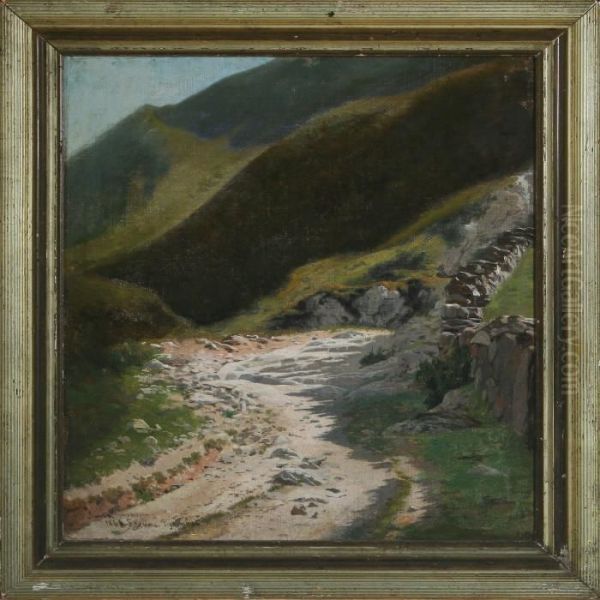 From The Pyrenees A Sunny Day - view 1