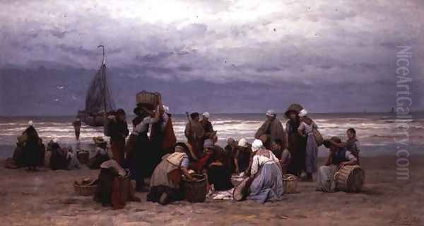 Sorting the Catch, 1879 - view 1