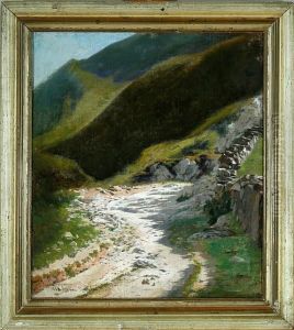 Mountain Scenery From The Pyrenees by Simon Simonson