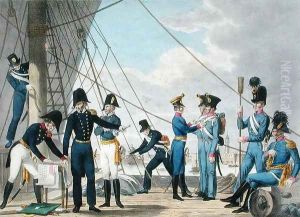 The new Imperial Royal Austrian Navy after the Napoleonic Wars, c.1820 by Stubenrauch, Phillip von