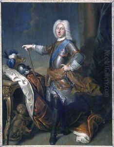 Herzog Friedrich II, 1729 by Christian Schilbach