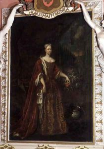 Magdalena Augusta, Duchess of Sachsen-Gotha-Altenburg, between 1708-32 by Christian Schilbach