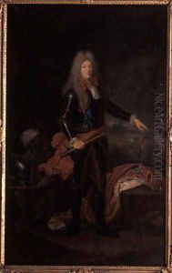 Friedrich I, Duke of Sachsen-Gotha-Altenburg, 1711 by Christian Schilbach