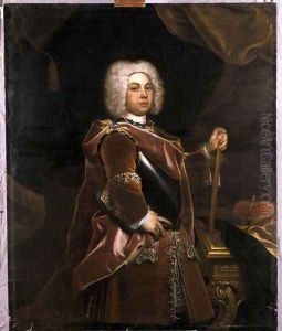 Friedrich III, Herzog of Saxe-Gotha-Altenburg, 1720 by Christian Schilbach