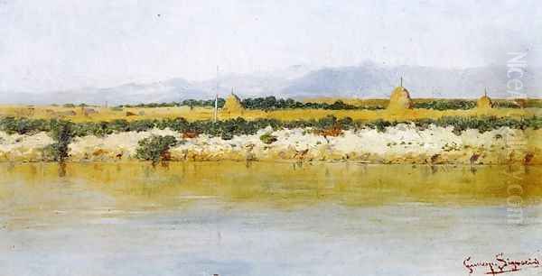 Banks of a River - view 1