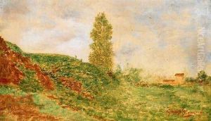 Landscape by Giuseppe Signorini