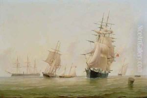 Ship Painting 2 by William Frederick Settle