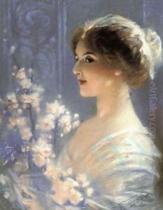 Portrait of a Lady by Hans Schlimarski