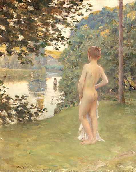 An afternoon swim - view 1