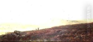 Grouse Shooting - Walking Up by Edward Robert Smythe