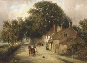 The Cherry Tree Inn, Woodbridge by Edward Robert Smythe