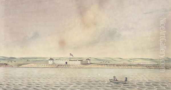 Fort Union, Missouri, 1843 - view 1