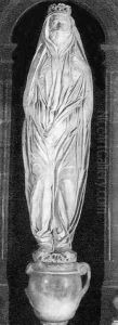 Monument to the Poet John Donne by Nicholas the Elder Stone
