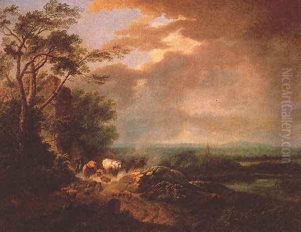 Landscape in Approaching Storm - view 1