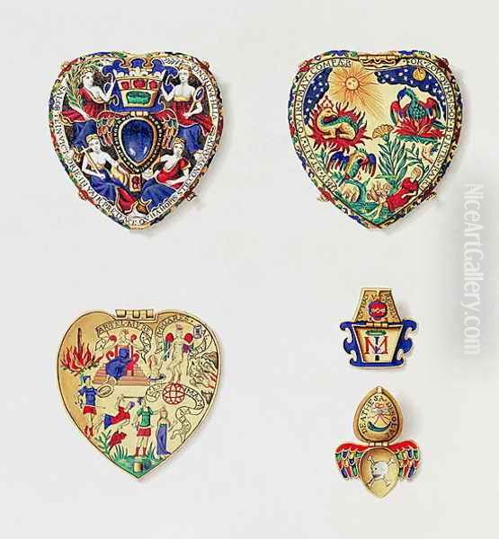 The Darnley Jewel, from Historical Notes on the Lennox or Darnley Jewel, the Property of the Queen', by Patrick Fraser Tytler 1791-1849 published 1843 - view 1