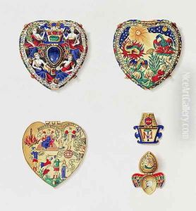 The Darnley Jewel, from Historical Notes on the Lennox or Darnley Jewel, the Property of the Queen', by Patrick Fraser Tytler 1791-1849 published 1843 The Darnley Jewel, from Historical Notes on the Lennox or Darnley Jewel, the Property of the Queen', by Patrick Fraser Tytler 1791-1849 published 1843