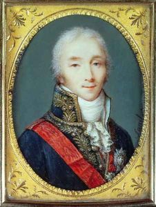 Miniature of Joseph Fouche 1759-1820 Duke of Otranto
