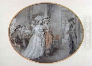 A Promenade at Carlisle House, Soho Square by John Raphael Smith