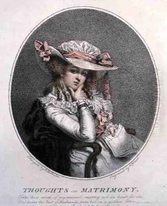 Thoughts on Matrimony, engraved by William Ward 1766-1826, pub. by the artist, 1786 by John Raphael Smith