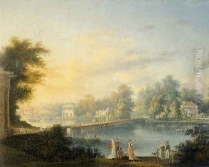 View of the Bolshaya Neva and the Stroganov Dacha, 1804