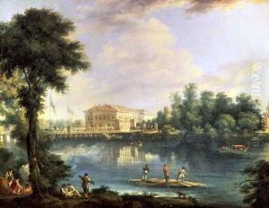 View of the Kamennostrovsky Palace, St. Petersburg