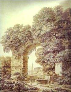 Landscape With Ruins 1799 by Semen Fedorovich Shchedrin