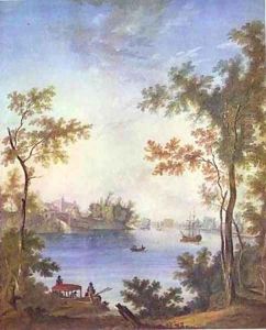 View On The Gatchina Palace From The Silver Lake 1798