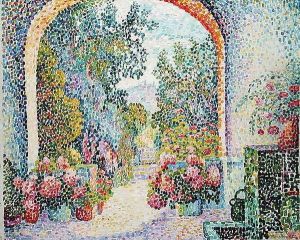 Garden at La Hune, Saint-Tropez, 1909 Garden at La Hune, Saint-Tropez, 1909