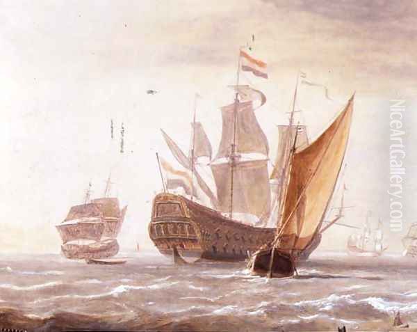Dutch Men-o-War - view 1