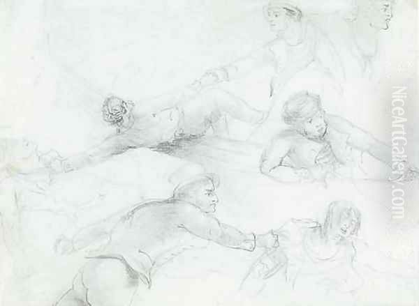 Studies of sailors - view 1