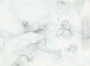 Studies of sailors by John Christian Schetky