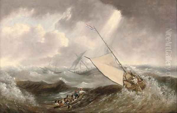 The rescue boat - view 1