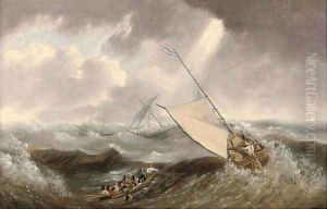 The rescue boat by John Christian Schetky