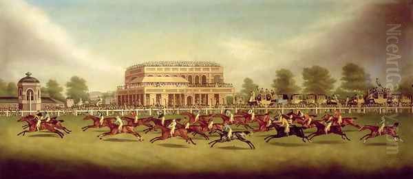 The Doncaster St. Leger of 1812 - The Finish - view 1